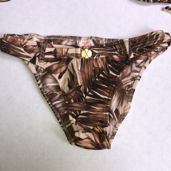 Venus Metallic Jungle Print Swimsuit - Picture 2 of 6